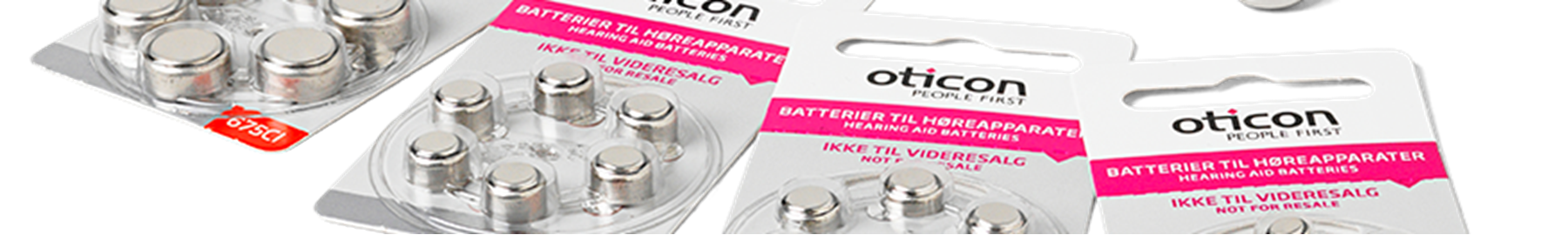 Oticon fortsætter som batterileverandør
